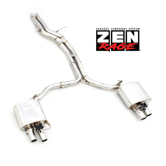 Zen-Rage Valvetronic Exhaust System for Audi A6 C7 2012-2018 3.0T / 2.5NA / 2.8NA