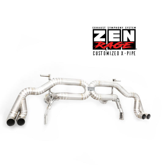Zen-Rage Valvetronic Exhaust System for Audi R8 2016-2018 V10 5.2 (2017 PLUS)