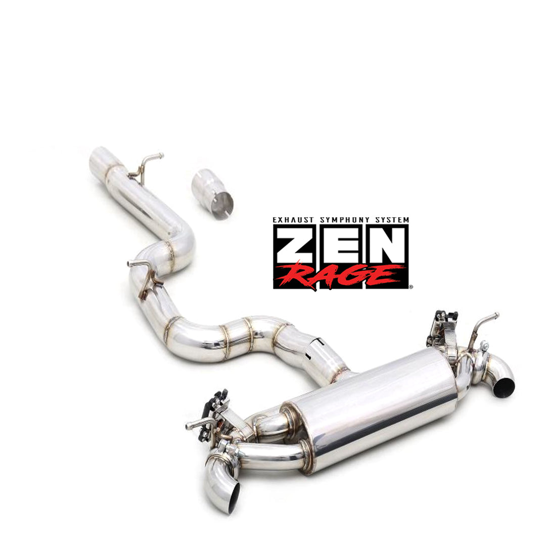 Zen-Rage Valvetronic Exhaust System for Audi A3( 8V7/8VS/8VA) 2014-2020 1.4T/1.8T/2.0T