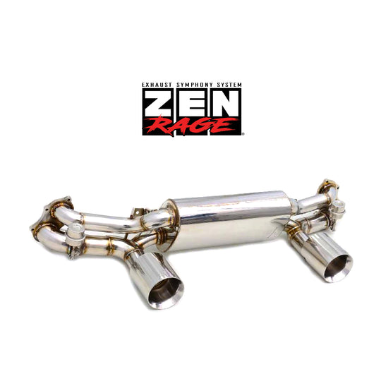 Zen-Rage Valvetronic Exhaust System for Porsche Cayman Boxster 718 GT4/GTS 2018-2022 4.0L