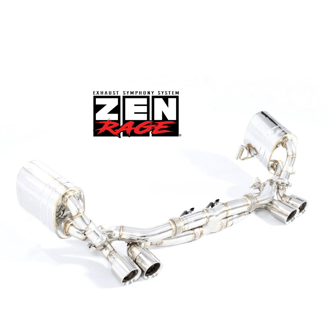 Zen-Rage Valvetronic Exhaust System for Porsche 911 997.2 Series 2008-2011 3.6NA / 3.8NA
