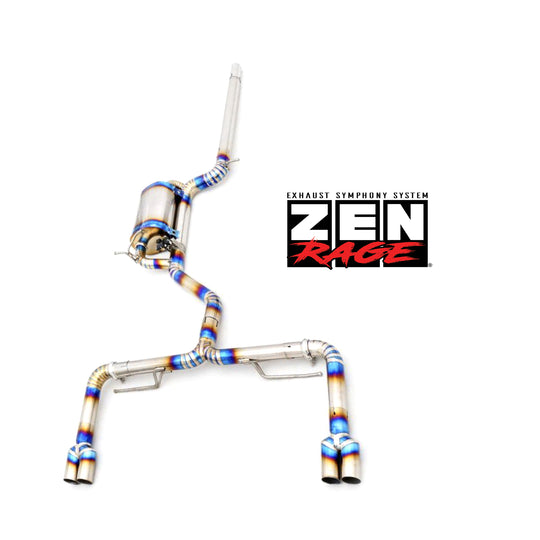 Zen-Rage Valvetronic Exhaust System for Audi A3( 8V7/8VS/8VA) 2014-2020 1.4T/1.8T/2.0T