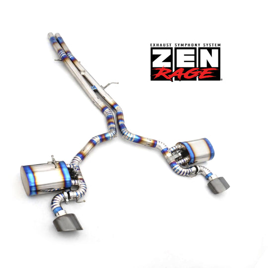 Zen-Rage Valvetronic Exhaust System for Audi RS4 2012-2016 4.2L
