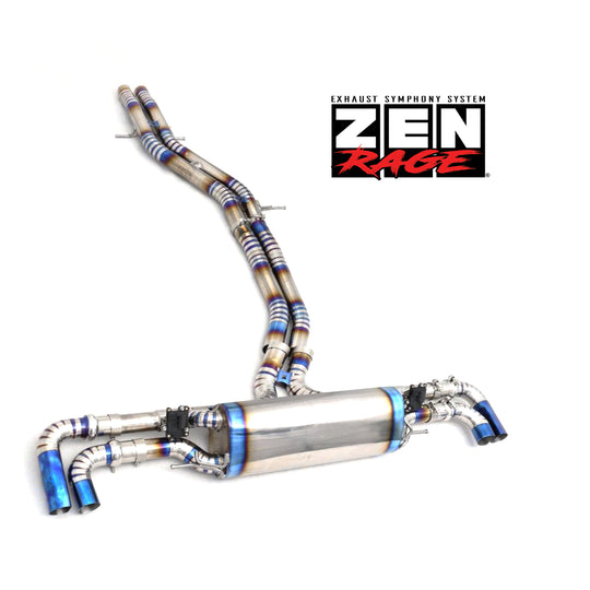 Zen-Rage Valvetronic Exhaust System for Audi RSQ8 4MN 2021 4.0T