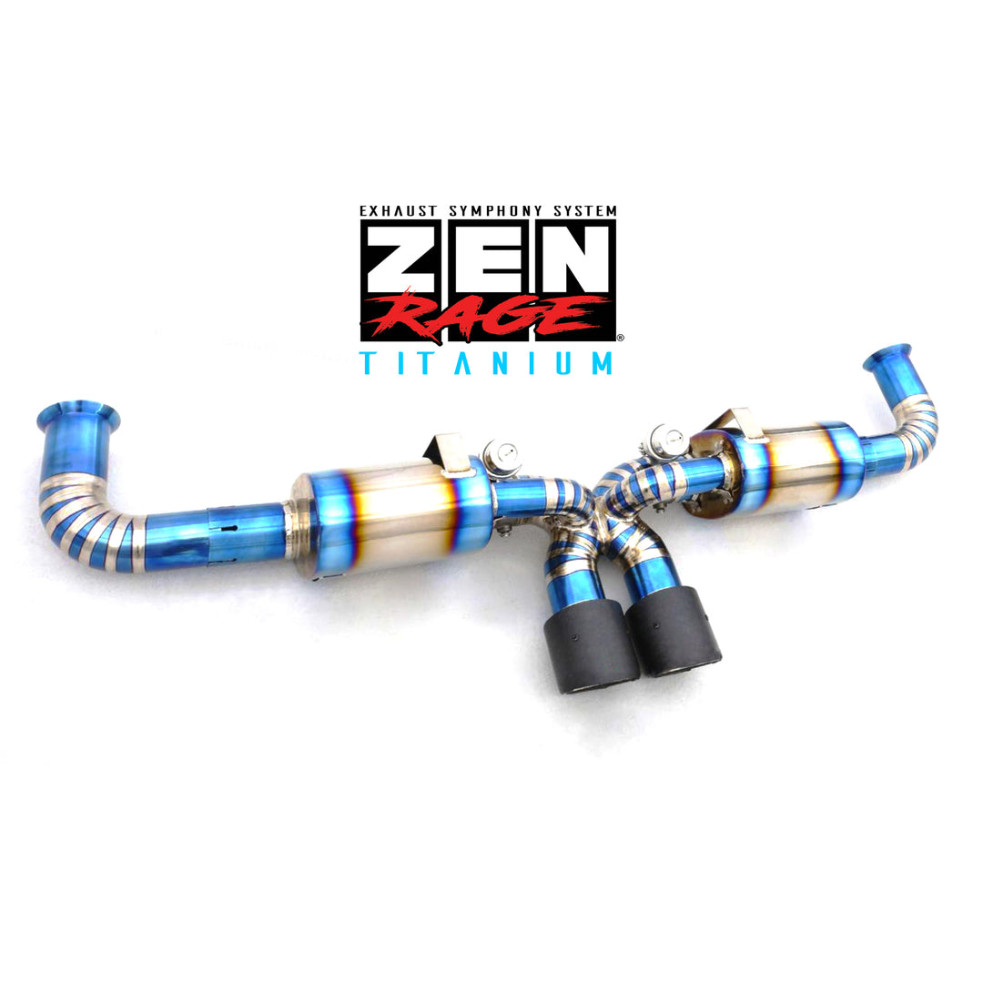 Zen-Rage Valvetronic Exhaust System for Porsche 911 991.1 & 2 Series GT3 GT3 RS 2015-2017 3.8NA / 4.0NA