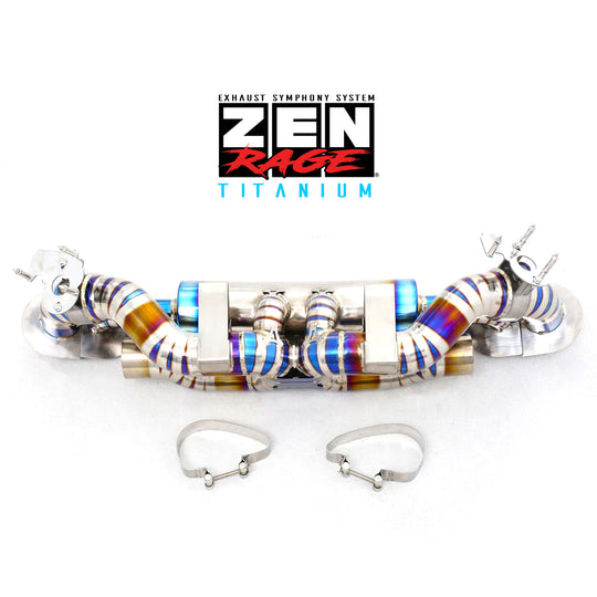Zen-Rage Valvetronic Exhaust System for Porsche 911 992 Turbo S 2020-2022 3.8T