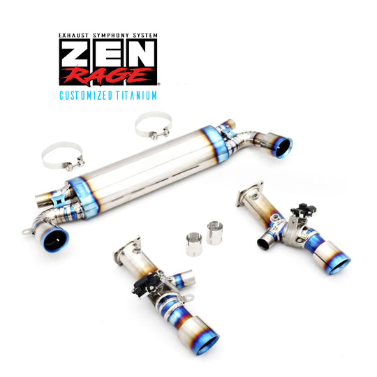 Zen-Rage Valvetronic Exhaust System for Porsche 911 997.2 Series 2008-2011 3.8T