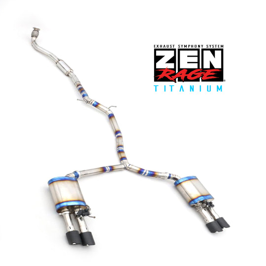 Zen-Rage Valvetronic Exhaust System for Audi A4 B8 (8KH) 2013-2016 1.8T/2.0T