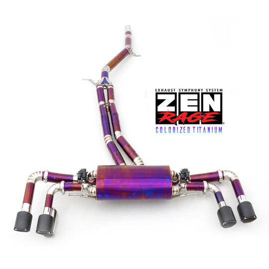 Zen-Rage Valvetronic Exhaust System for Porsche Cayenne E3 2018+3.0T, GPF/OPF