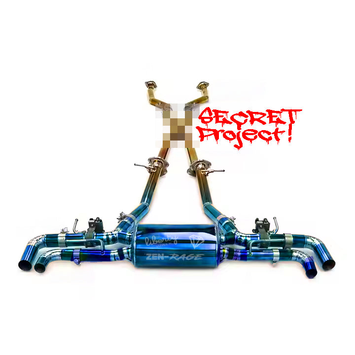 Zen-Rage Valvetronic Exhaust System for Lexus LC500 2016-now 5.0 V8