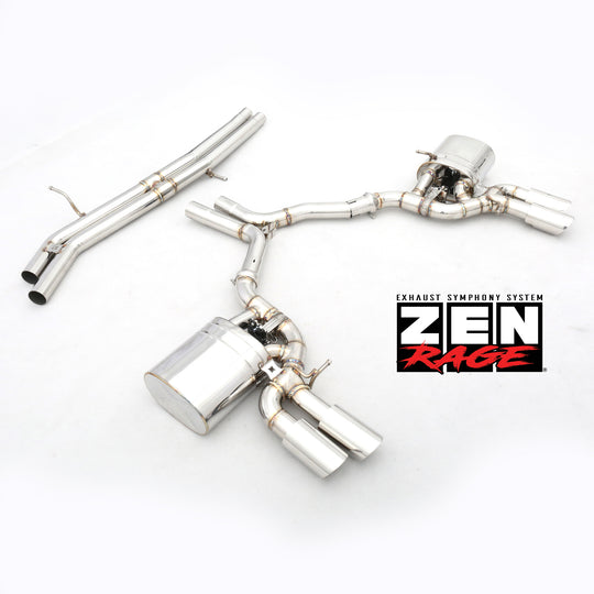 Zen-Rage Valvetronic Exhaust System for Audi S5 B9 2017+ 3.0T