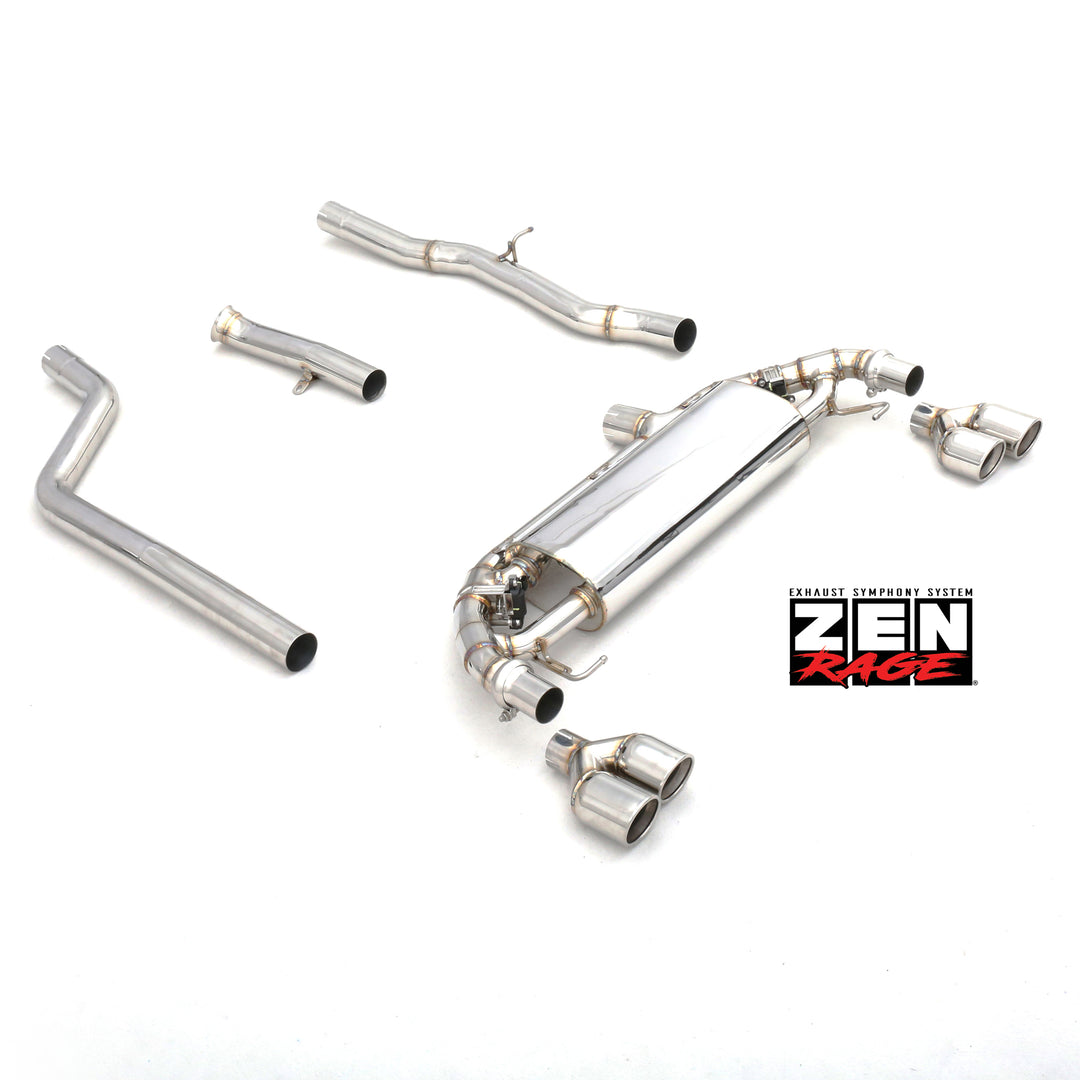 Zen-Rage Valvetronic Exhaust System for BMW X4 2019-present 2.0T