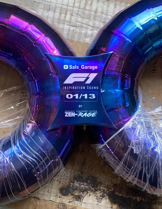 F1 inspiration series LIMITED bmw (e90) (e92) (e93) m3 2007-2013 ZEN-Rage Valvetronic exhaust system Full System