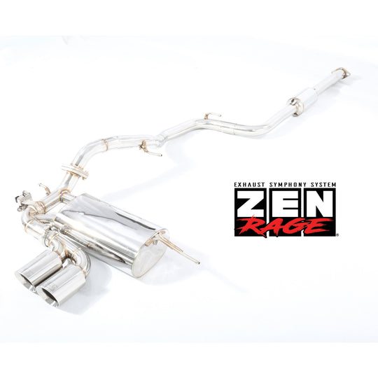 Zen-Rage Valvetronic Exhaust System for Ford Focus ST 2.0T