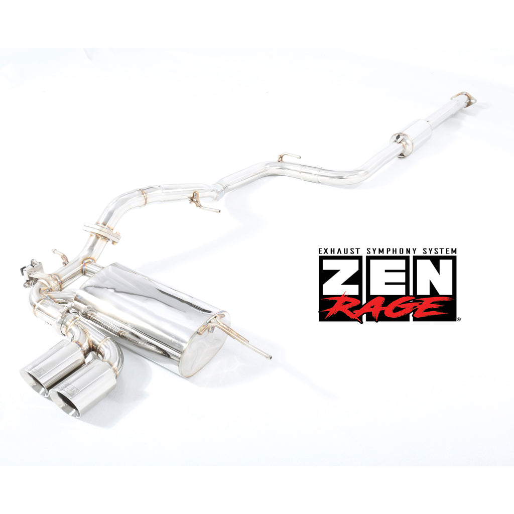 Ford Focus ST 2.0T ZEN-Rage Valvetronic performance exhaust system