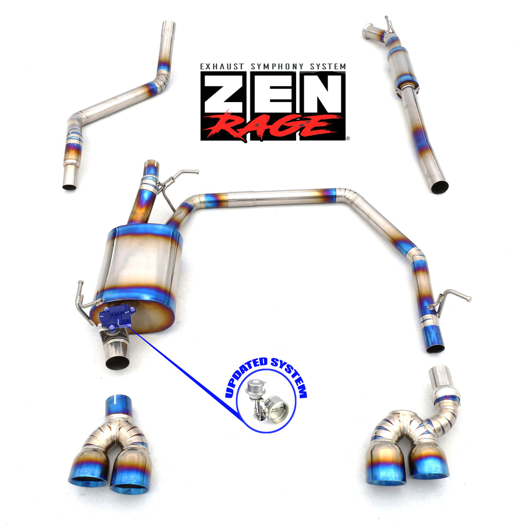 Zen-Rage Valvetronic Exhaust System for Peugeot RCZ