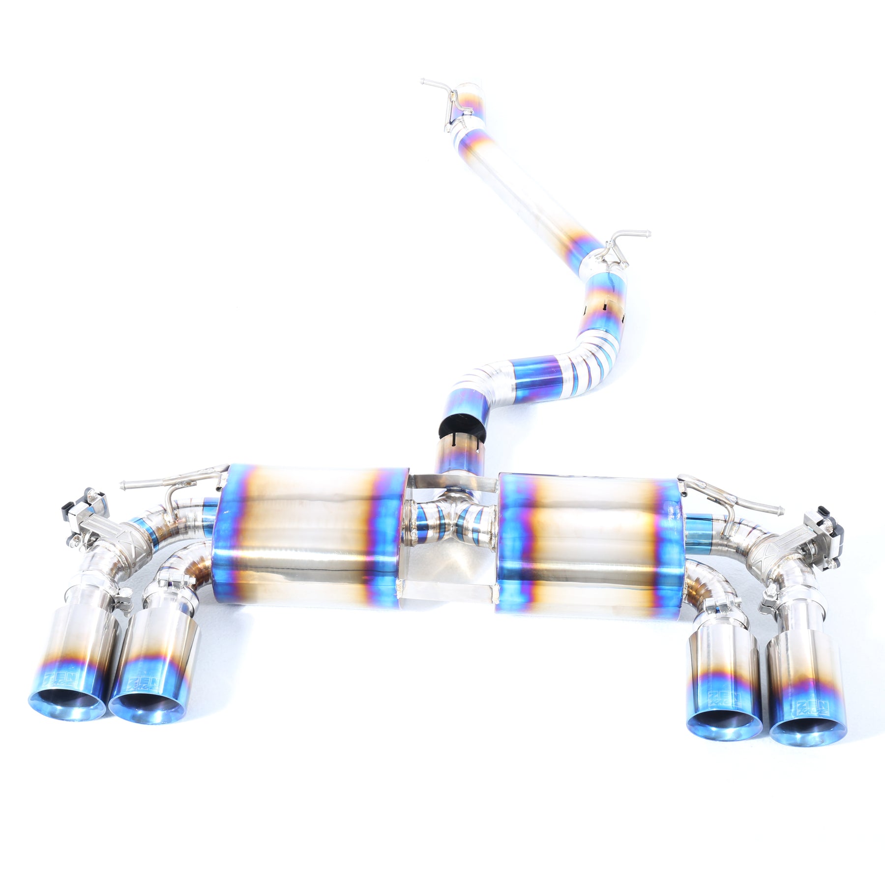 volkswagen golf mk7r_7.5r ZEN-Rage Valvetronic exhaust system Full