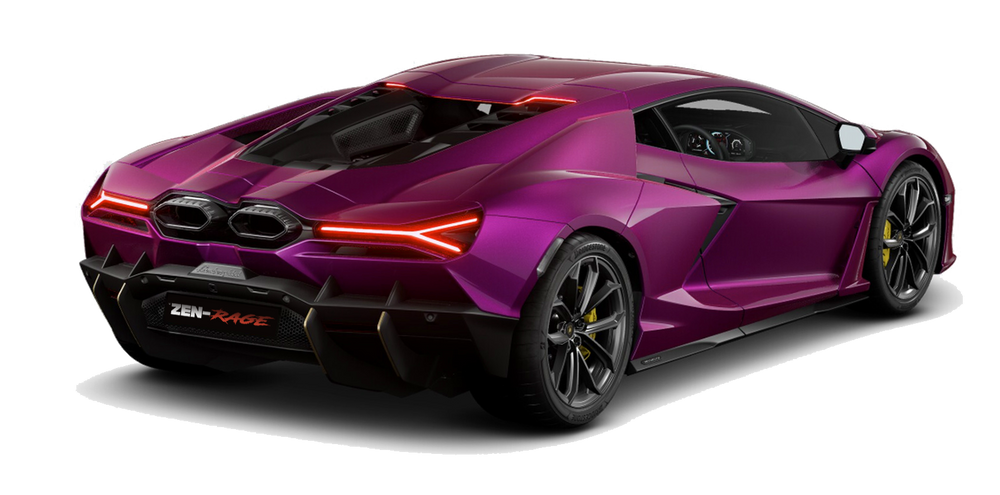 Lamborghini Revuelto Titanium exhaust system zen-rage valvetronic handmade